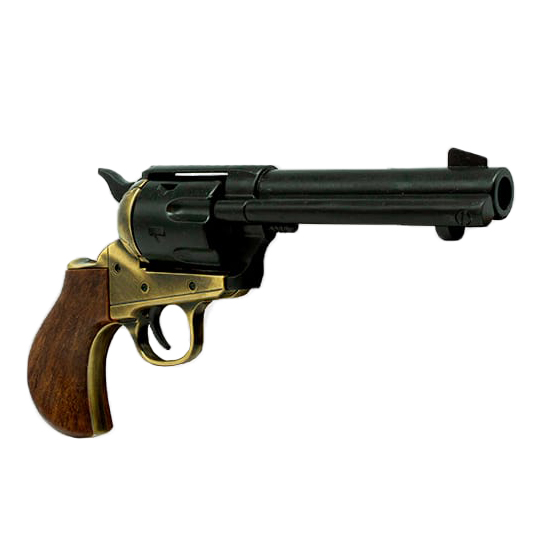 Réplica de revolver Thunderer Kolser con cacha imitación madera...