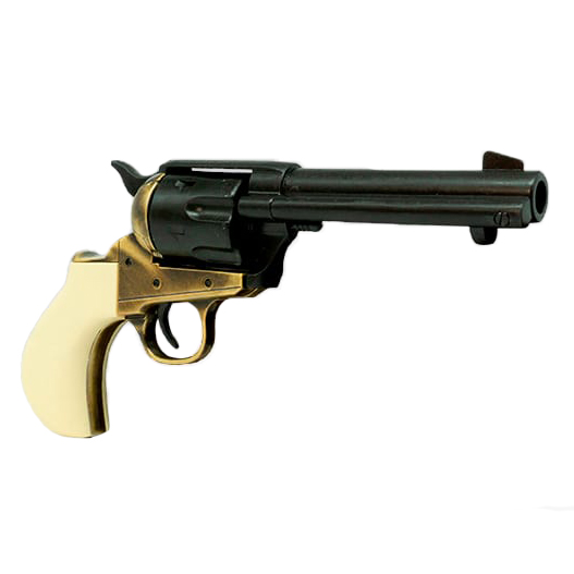 Réplica de revolver Thunderer Kolser con cacha marfil y cuerpo l...