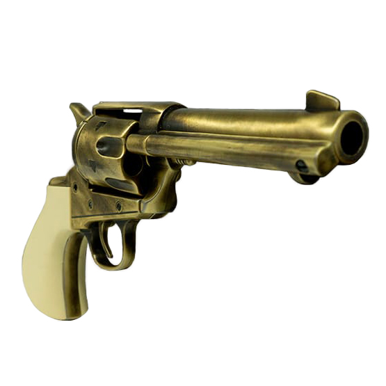 Réplica de revolver Thunderer Kolser con cacha marfil y cuerpo l...