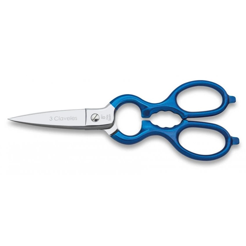 Tijeras de cocina varios usos de 8" en acero inoxidable con mango...