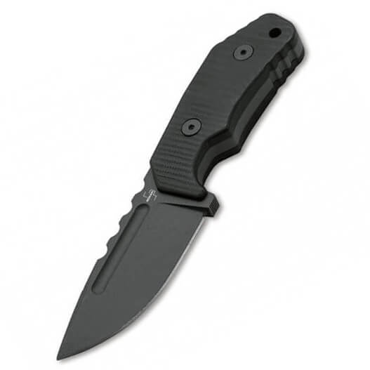 Cuchillo tactico de estillo deportivo con funda de Kydex