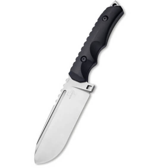 Cuchillo tactico de hoja con canal hueco y de uso universal