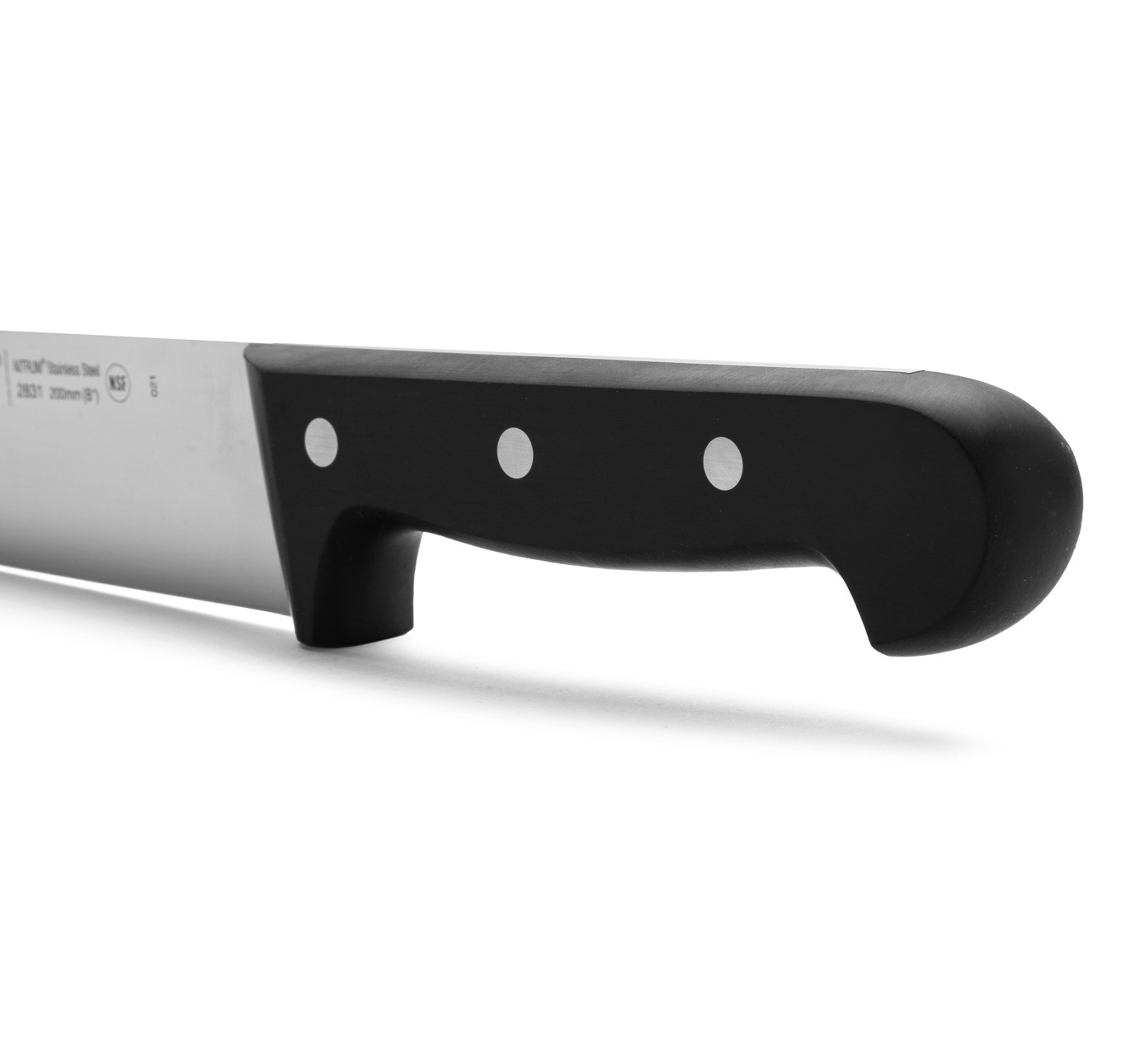Cuchillo Carnicero recto Arcos Universal con hoja de 20 cm y mango de Polioximetileno