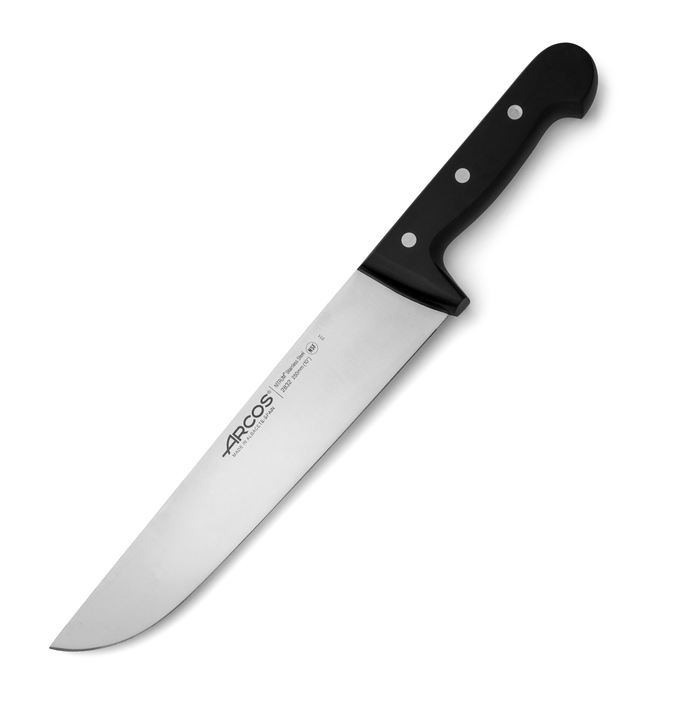 Arcos Universal Straight Butcher Knife with 25cm blade and Polyox...