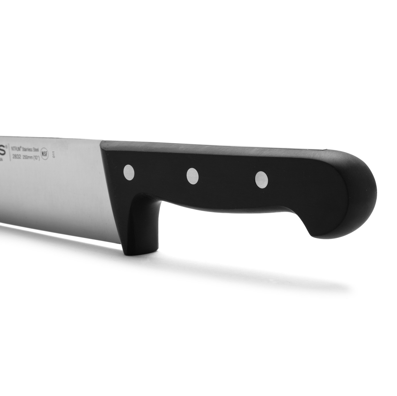 Cuchillo Carnicero recto Arcos Universal con hoja de 25 cm y mango de Polioximetileno