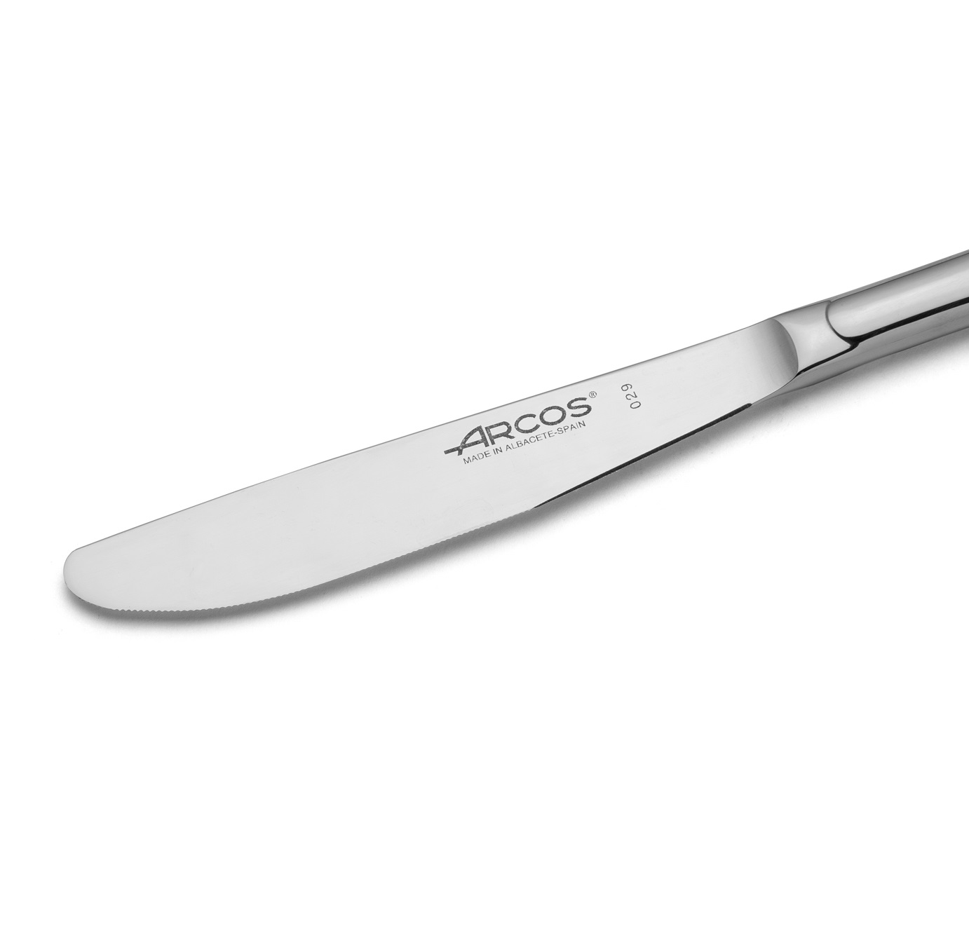12 cuchillos de mesa Arcos serie Berlín acero inoxidable 220 mm
