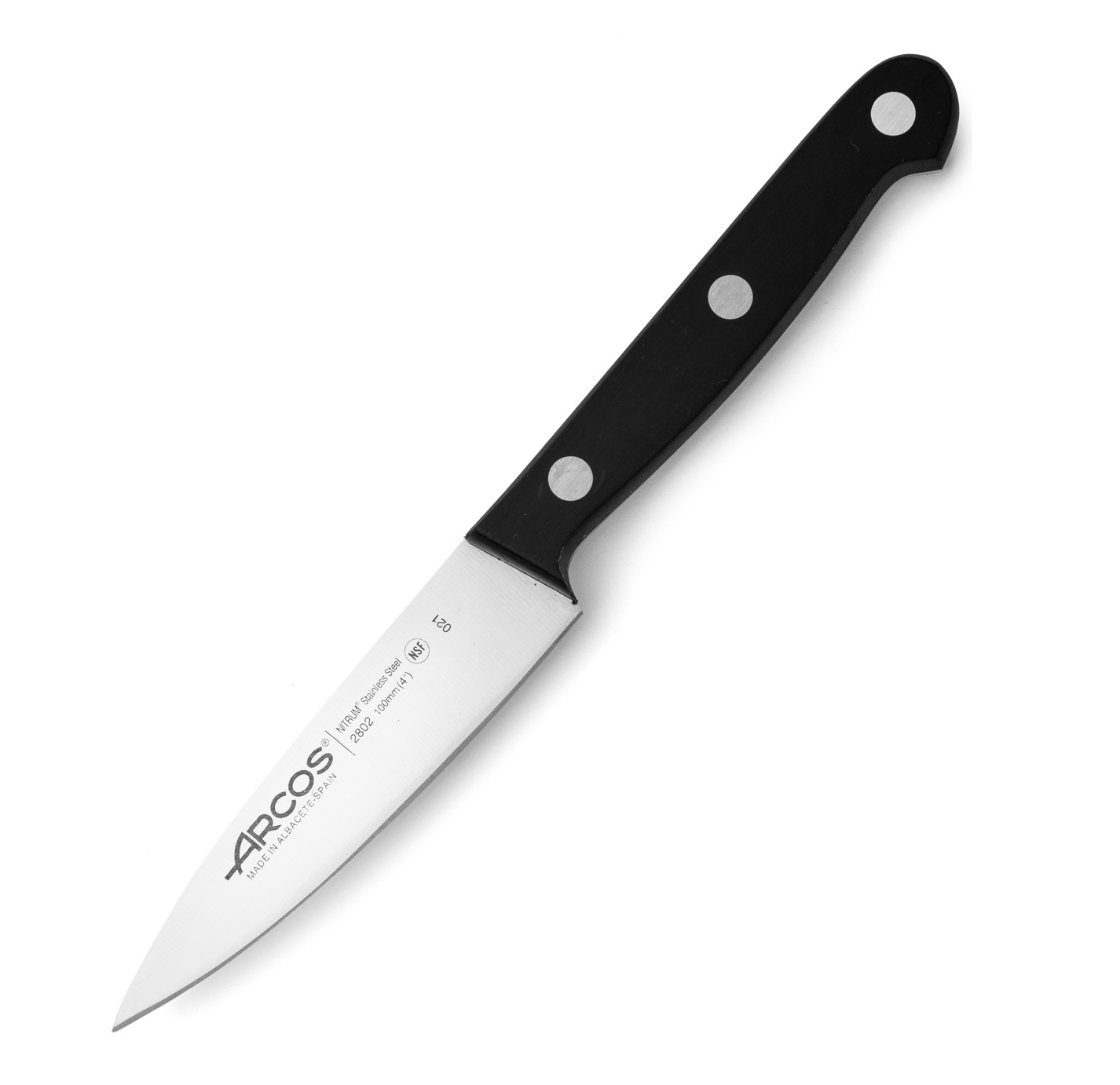 Faca de chef Arcos Universal com cabo em polioximetileno preto e ...