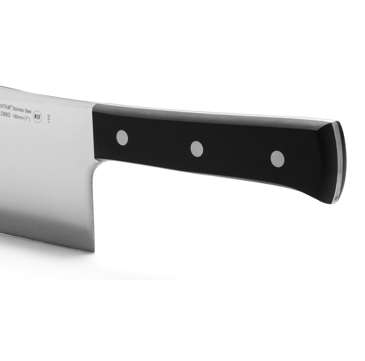 Arcos Universal Kochbeil mit schwarzem Polyoxymethylen-Griff und 180 mm Klinge