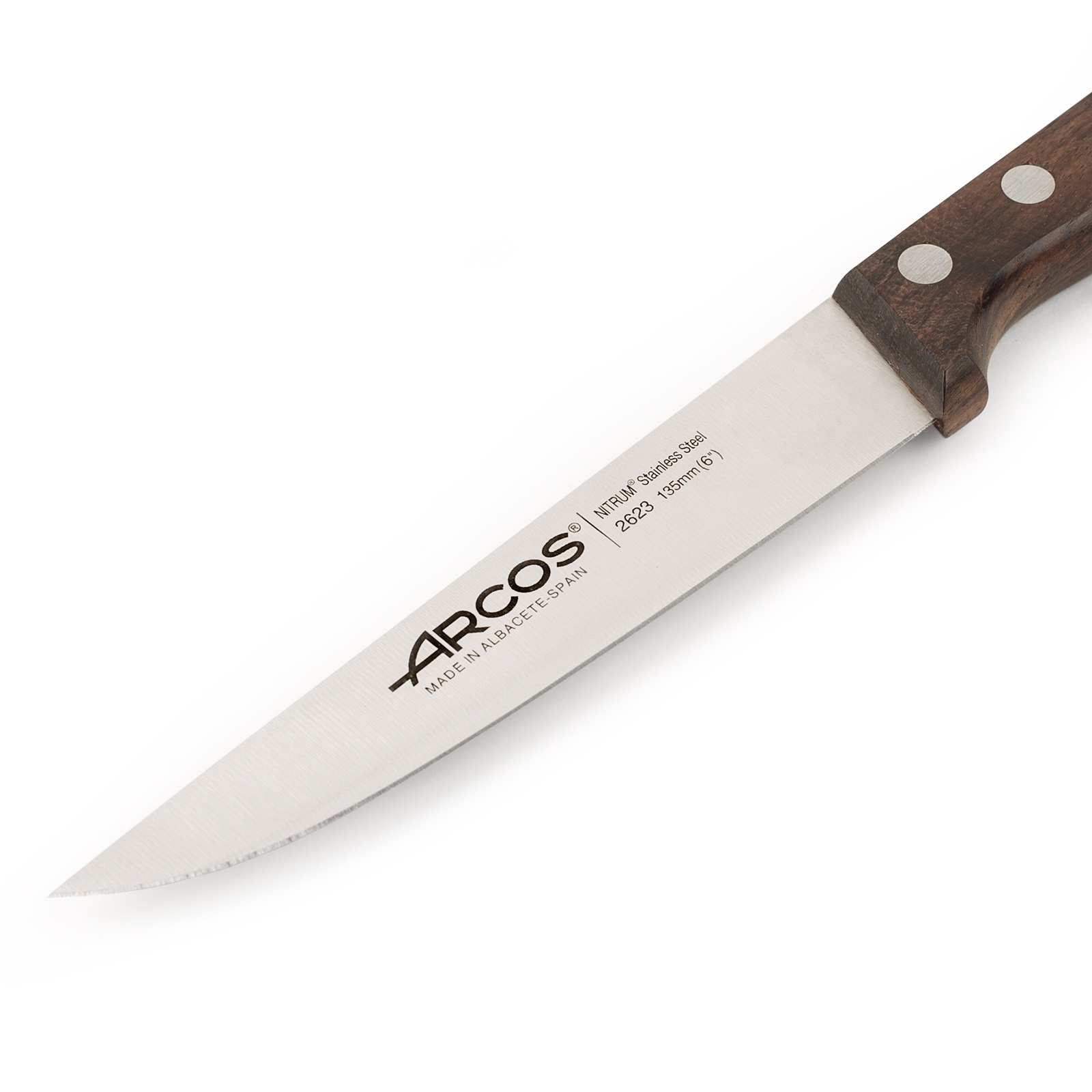 Arcos Atlántico kitchen knife with rosewood handle and 135 mm blade