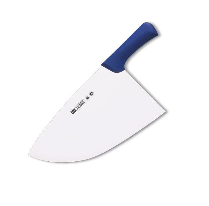 Halbmondförmige Filetieraxt mit 295 mm Klinge und blauem Fibergri...