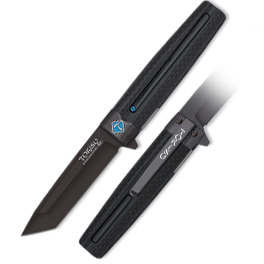 Taktisches taschenmesser Tokisu mit rutschfestem griff