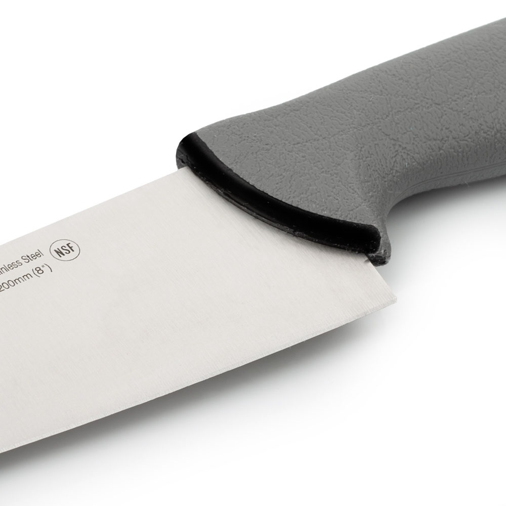 Cuchillo cocinero Arcos con hoja de 20 cm Colour prof mango doble inyección negro