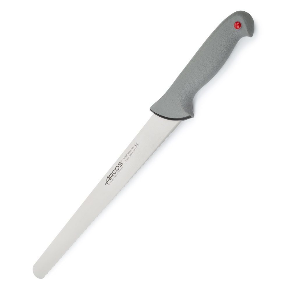 Cuchillo pastelero Arcos con hoja perlada de 30 cm Colour prof ma... Cuchillo pastelero Arcos con hoja perlada de 30 cm Colour prof ma...
