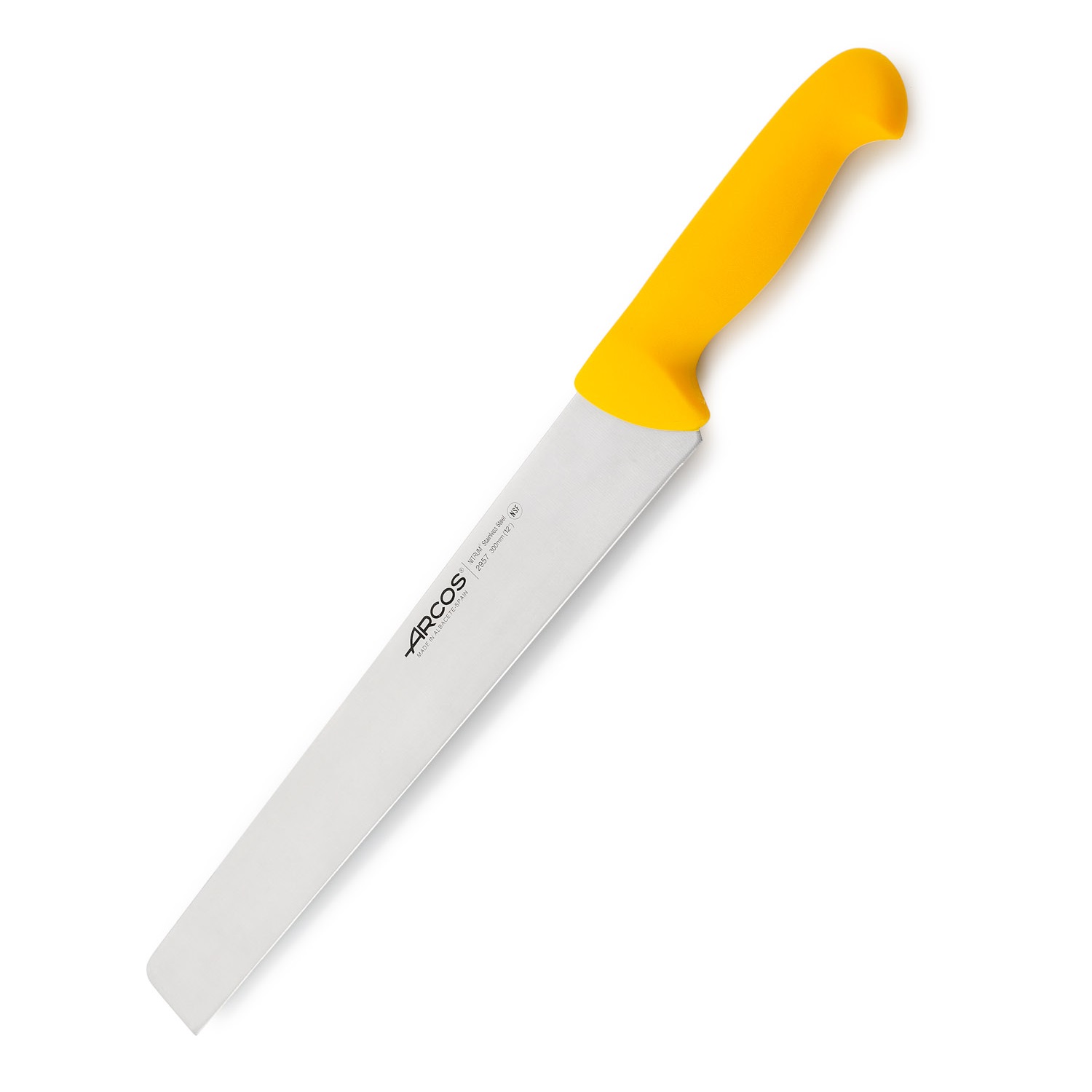 Cuchillo salami y queso Arcos con hoja recta de 30 cm mango de po... Cuchillo salami y queso Arcos con hoja recta de 30 cm mango de po...