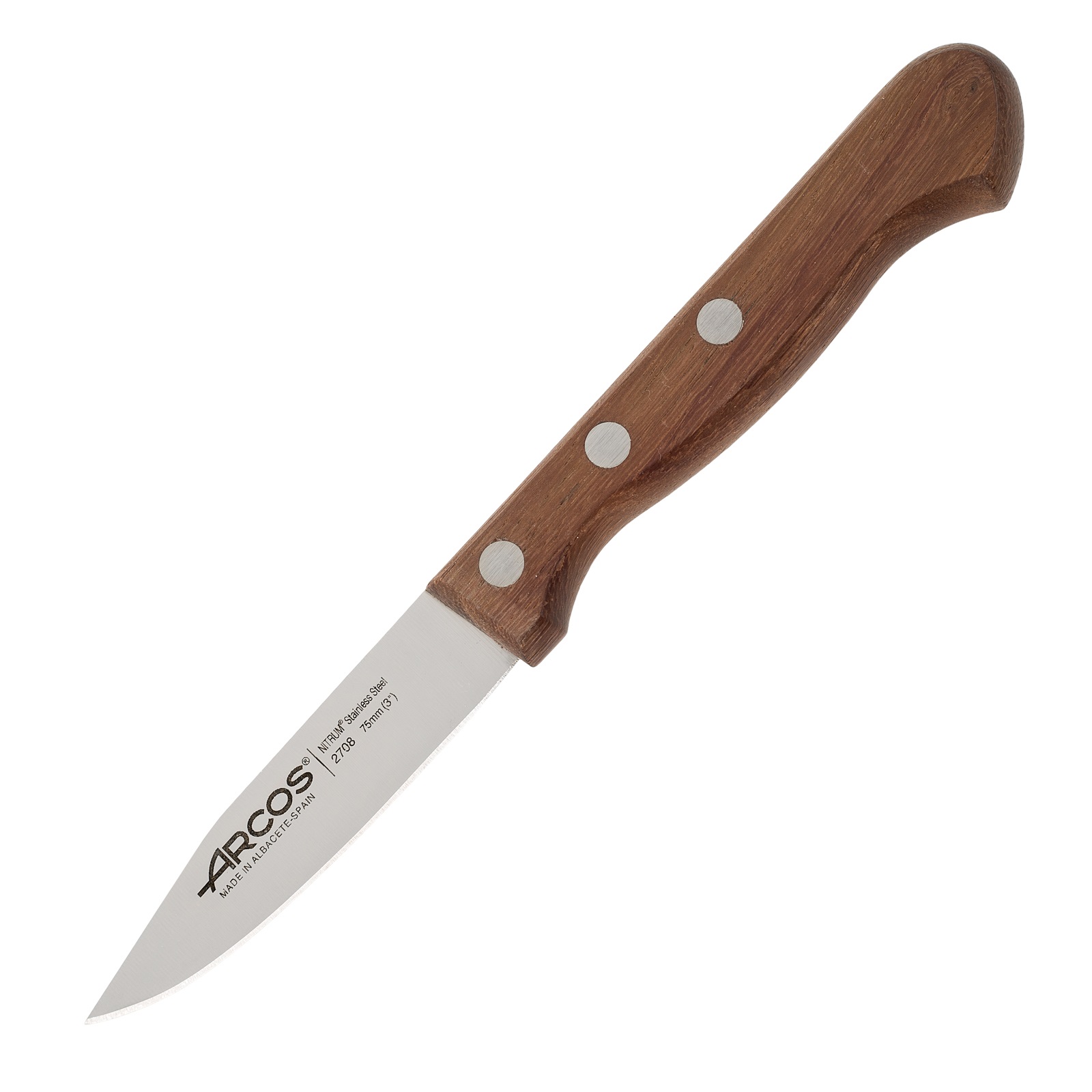 Cuchillo mondador Arcos mango madera hoja de 75 mm Atlántico