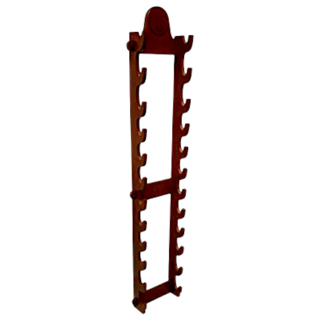 Wooden display stand for 12 pieces