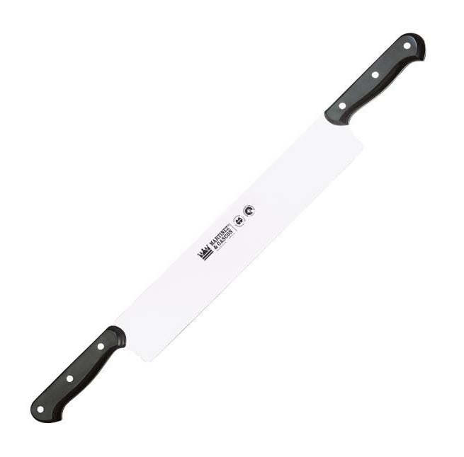 Cuchillo quesero dos puños con hoja de 34.5 cm y mango de polioxi...