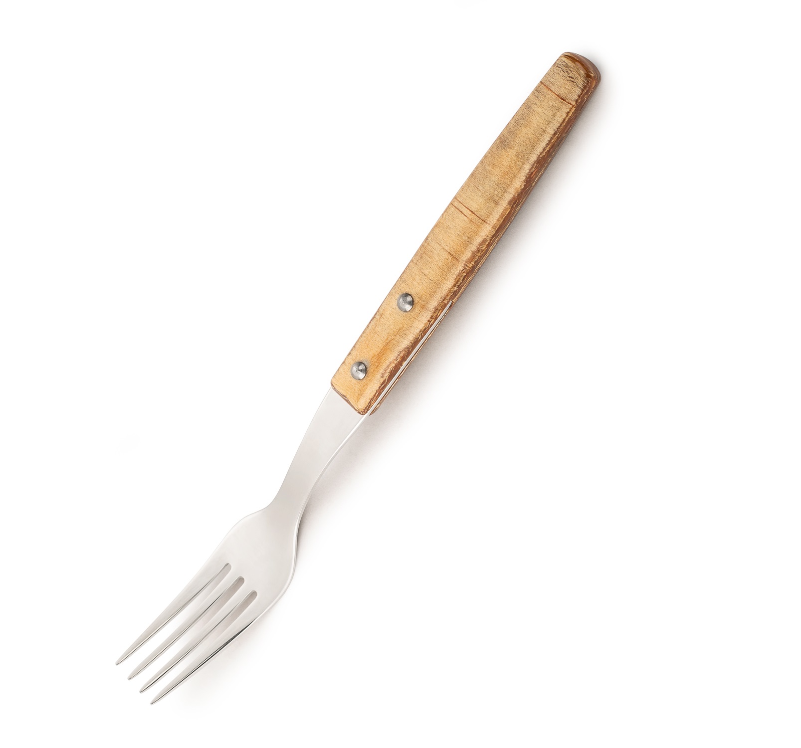 12 forchette da tavola Arcos da 200 mm con manico in legno compre...