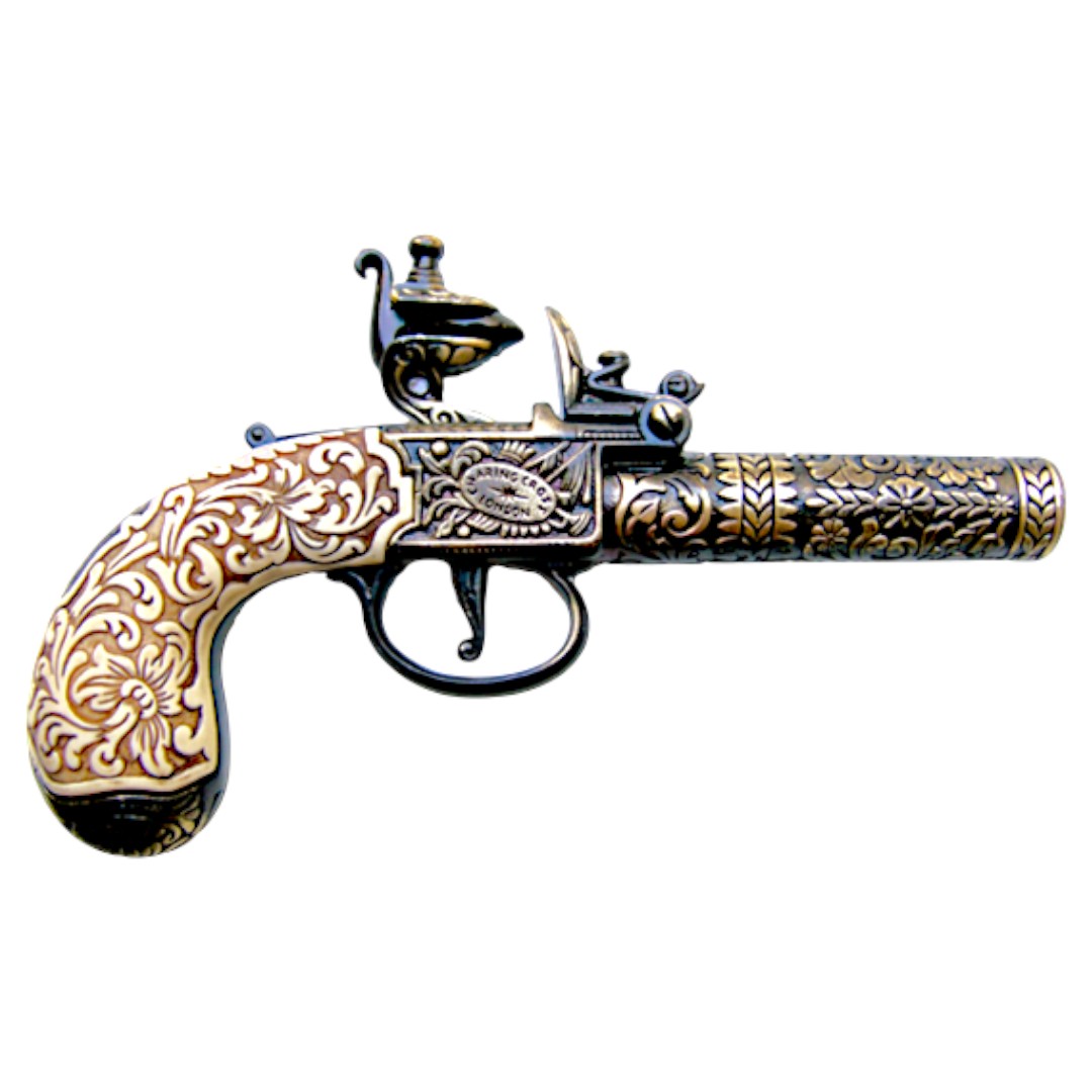 Réplica de pistola de bolso Londres 1795