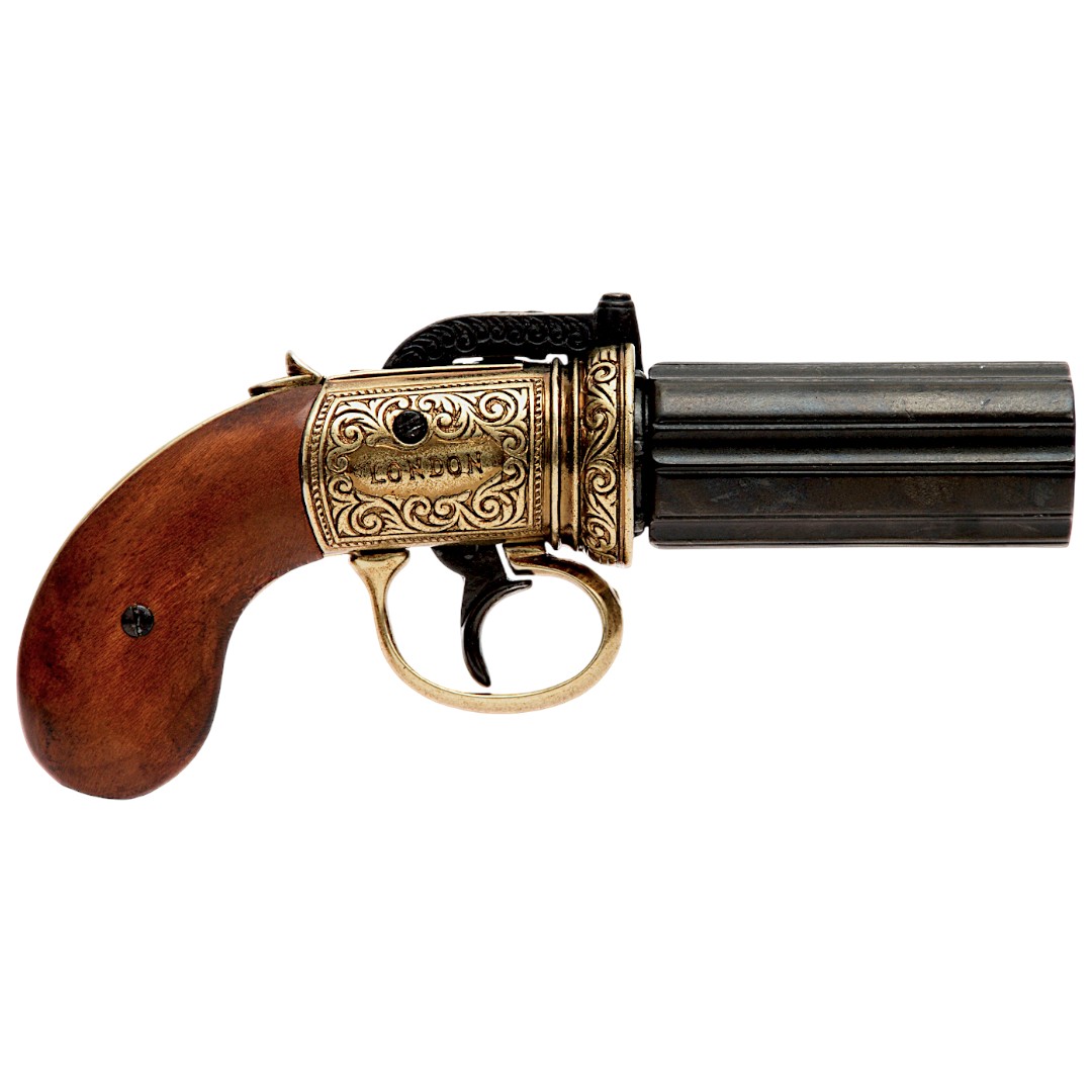 Replik 6-läufiger Pfefferrevolver