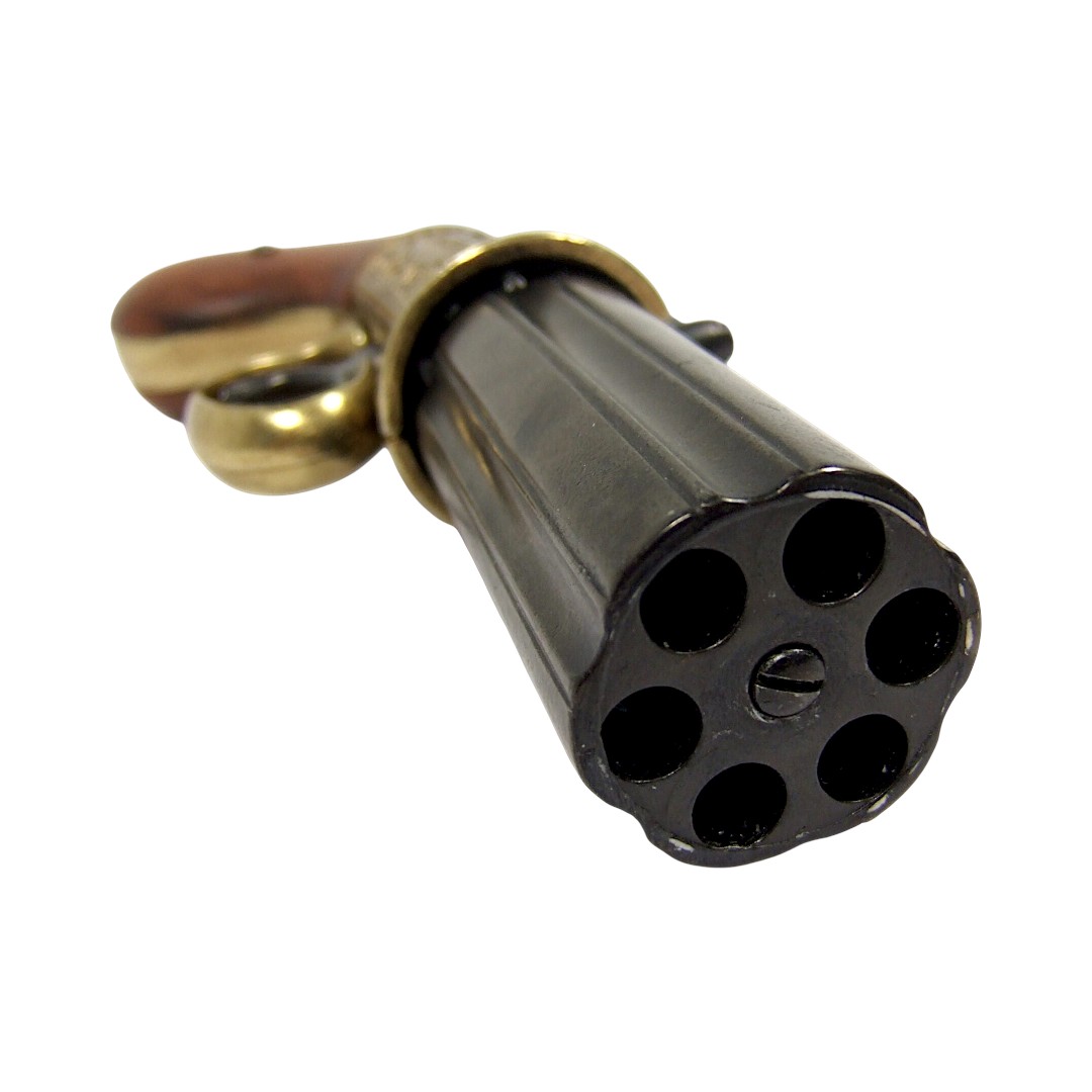Replik 6-läufiger Pfefferrevolver