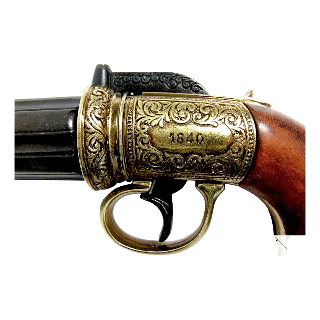 Replik 6-läufiger Pfefferrevolver
