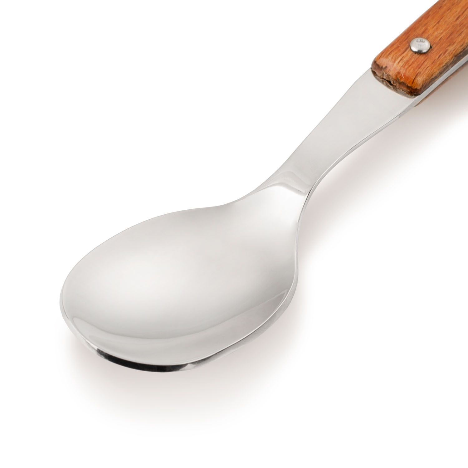 12 Arcos 206 mm Gregorio Series table spoons with compressed wood handle