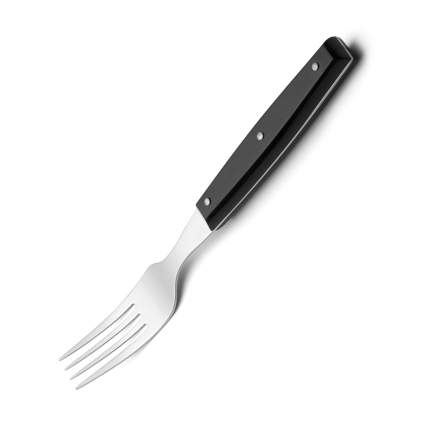 12 Arcos steak forks, 195 mm, with black polyamide handle