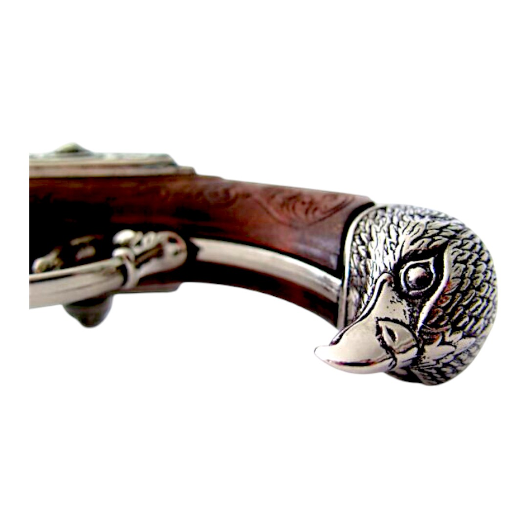 Vierläufige Steinschlosspistole, Frankreich, 18. Jahrhundert, 1307