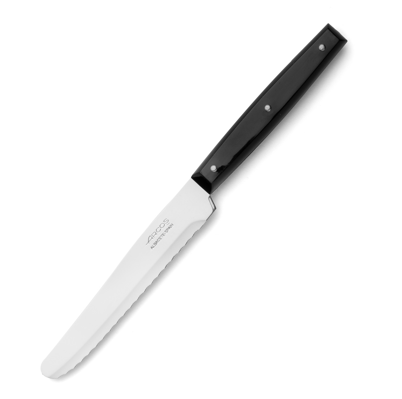 Arcos table knife with black polyamide handle and 11.5 cm blade