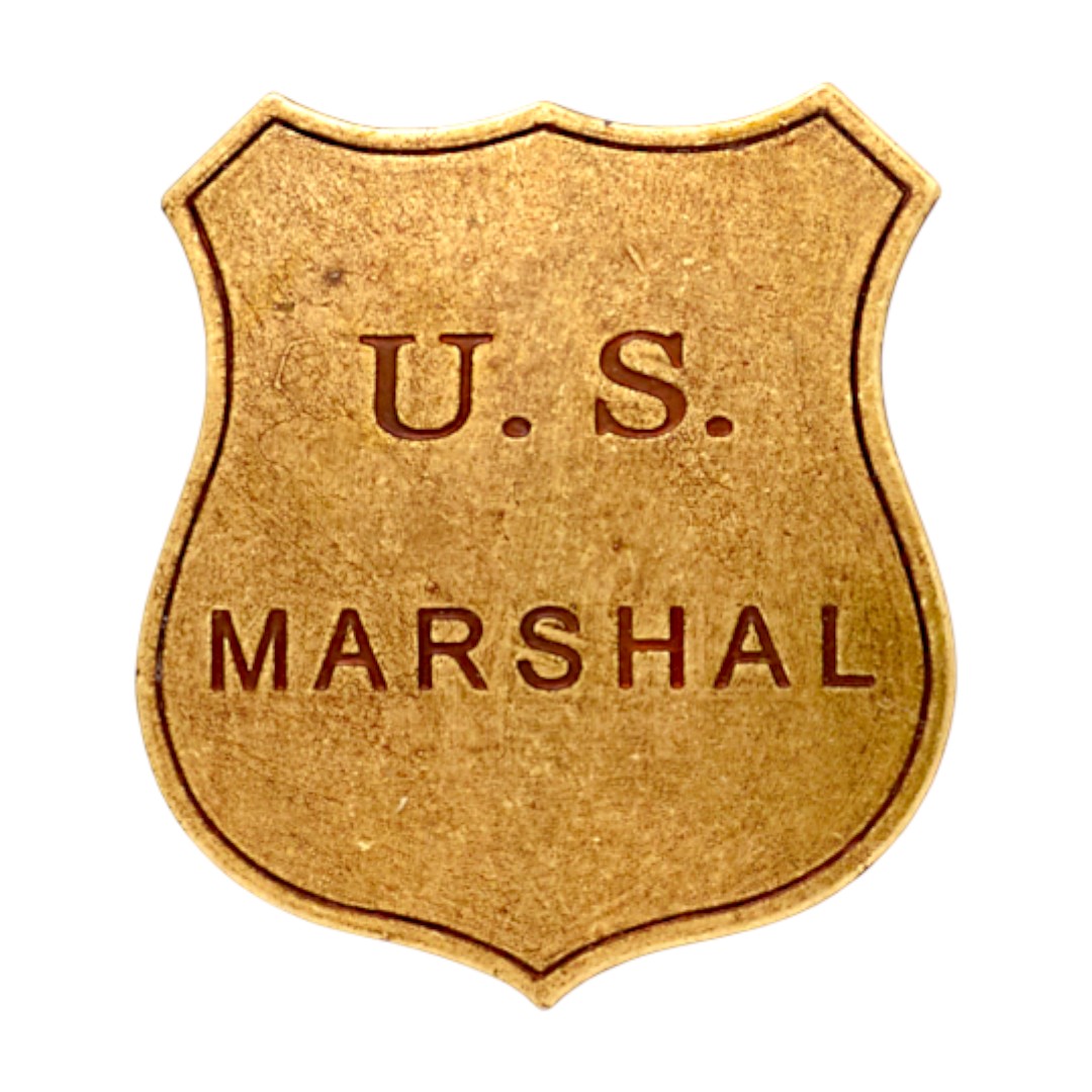 US-Marshal Sheriff-Abzeichen
