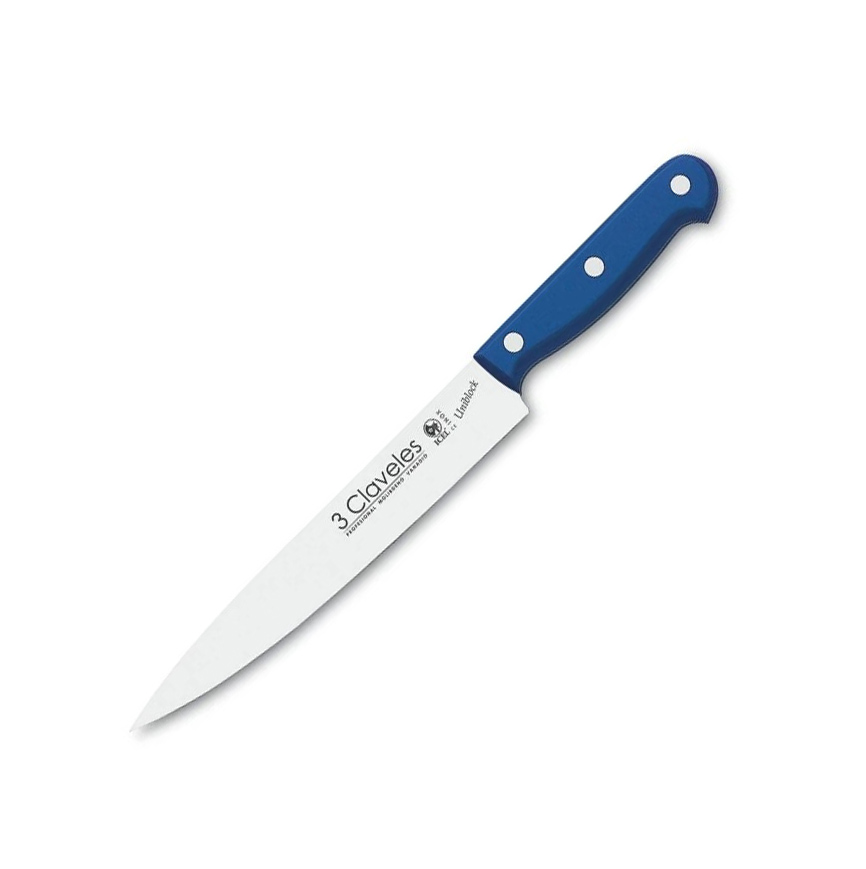 Cuchillo de filetear uniblock con hoja de 20 cm 3 Claveles con ma...