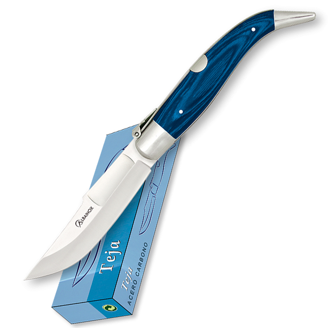 Taschenmesser von Albainox mit 5 cm langer klinge aus rostfreiem stahl