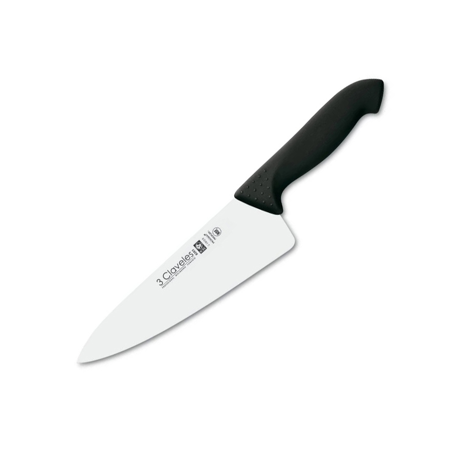 Cuchillo cocinero con hoja de 20 cm 3 Claveles Proflex con mango ...