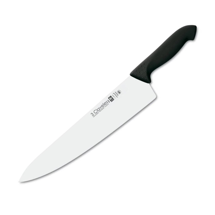 Cuchillo cocinero con hoja de 30 cm 3 Claveles Proflex con mango ...