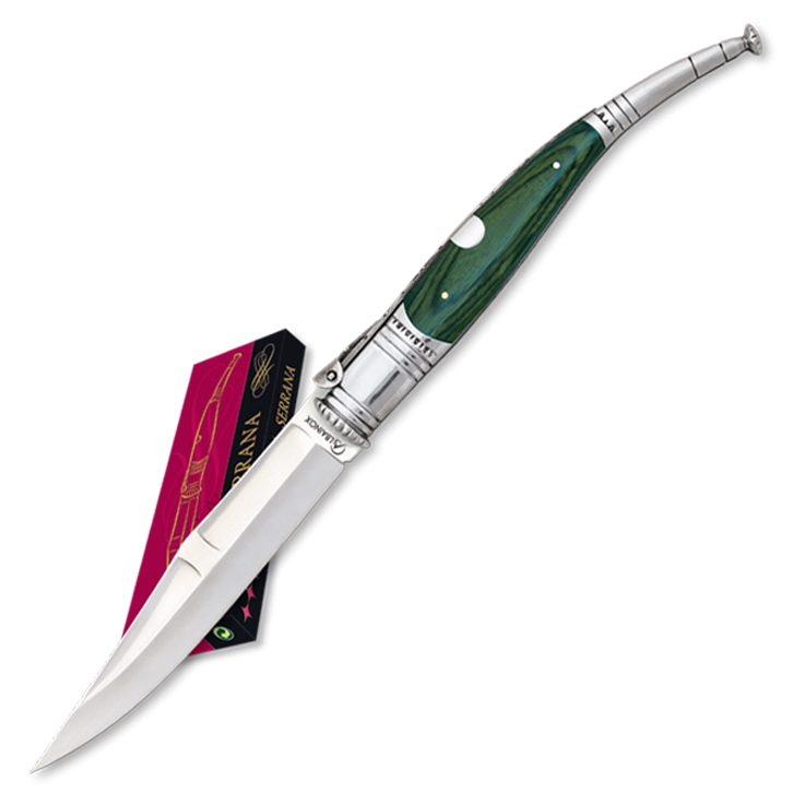 Canivete serrano com lamina de aco inoxidavel da Albainox