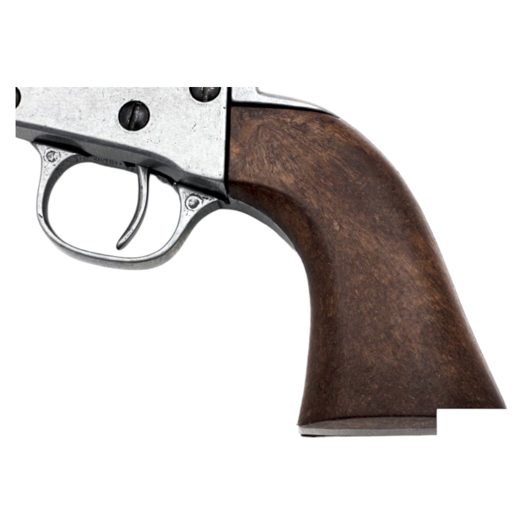 Revólver Wells Fargo com acabamento azulado