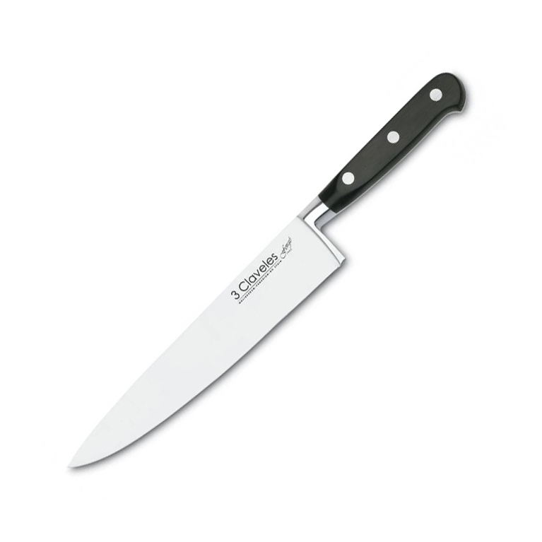 Cuchillo cocinero 3 Claveles forgé con hoja de 20 cm y mango de ...