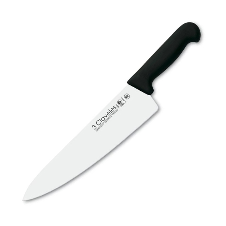 Cuchillo de cocina 3Claveles con hoja de 26 cm de la serie light