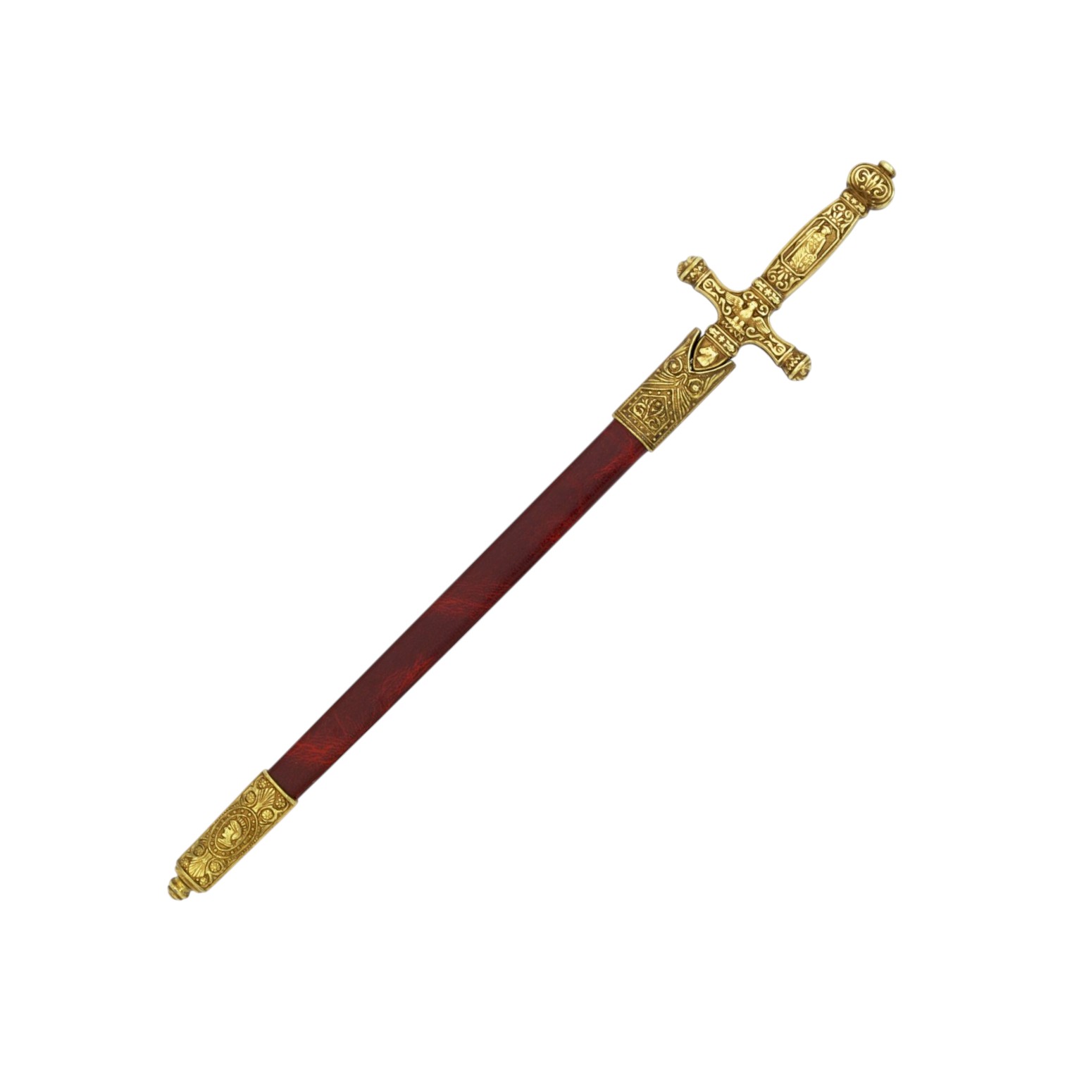 Napoleon sword letter opener with holster
