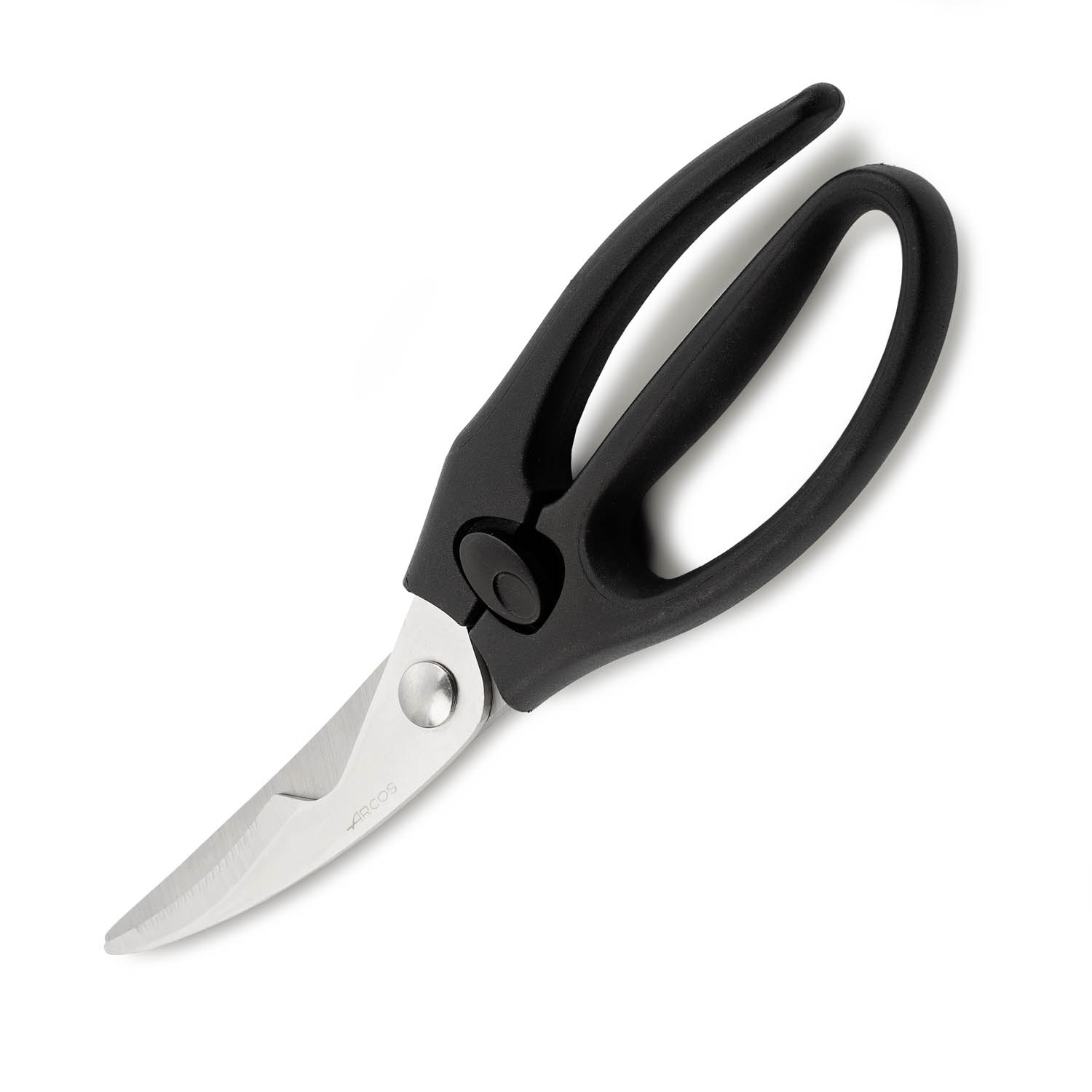 Tijeras para pollo Arcos de acero inoxidable 240 mm y mango de polipropileno negro