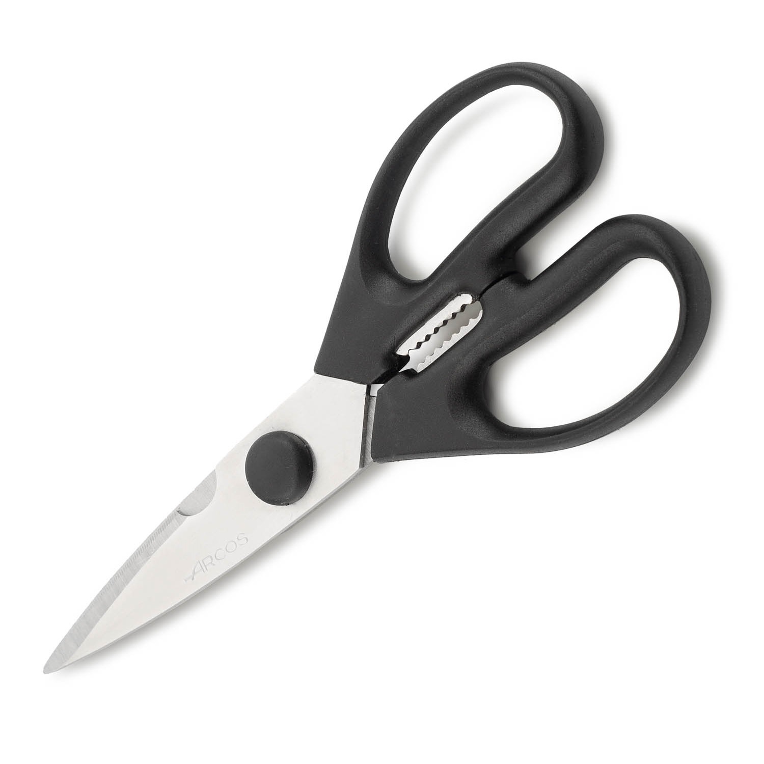 Tesoura de cozinha Arcos de 195 mm com cabo em polipropileno pret...