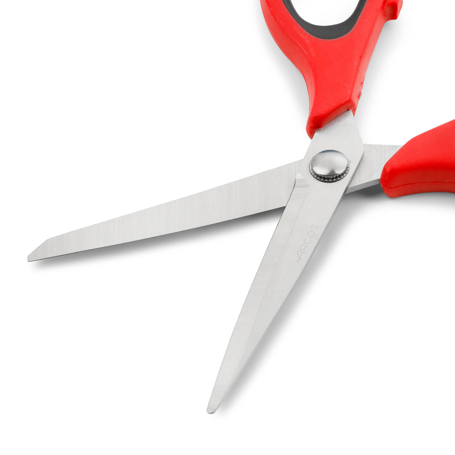 Tesoura de cozinha Arcos Prochef de 215 mm com cabo em polipropileno vermelho e preto