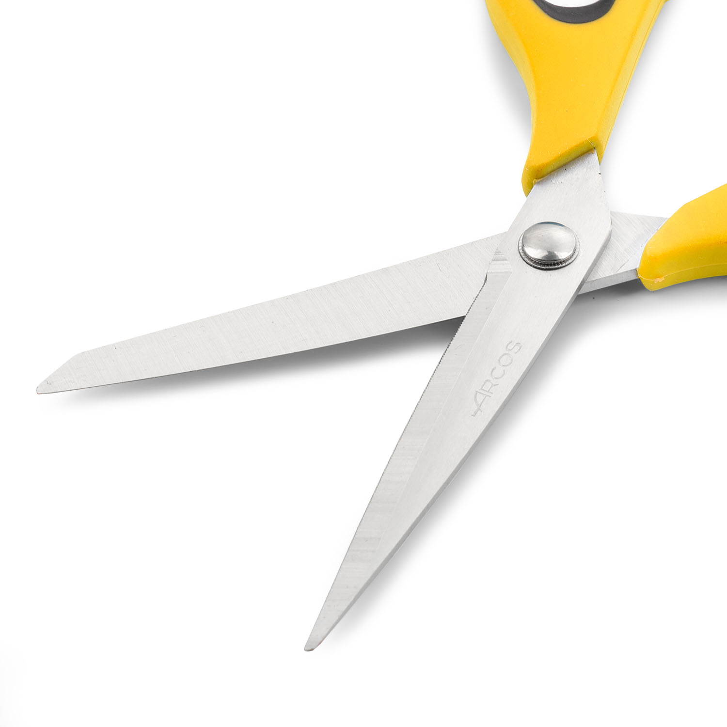 Forbici da cucina Arcos Prochef da 240 mm con manico in polipropilene giallo e nero