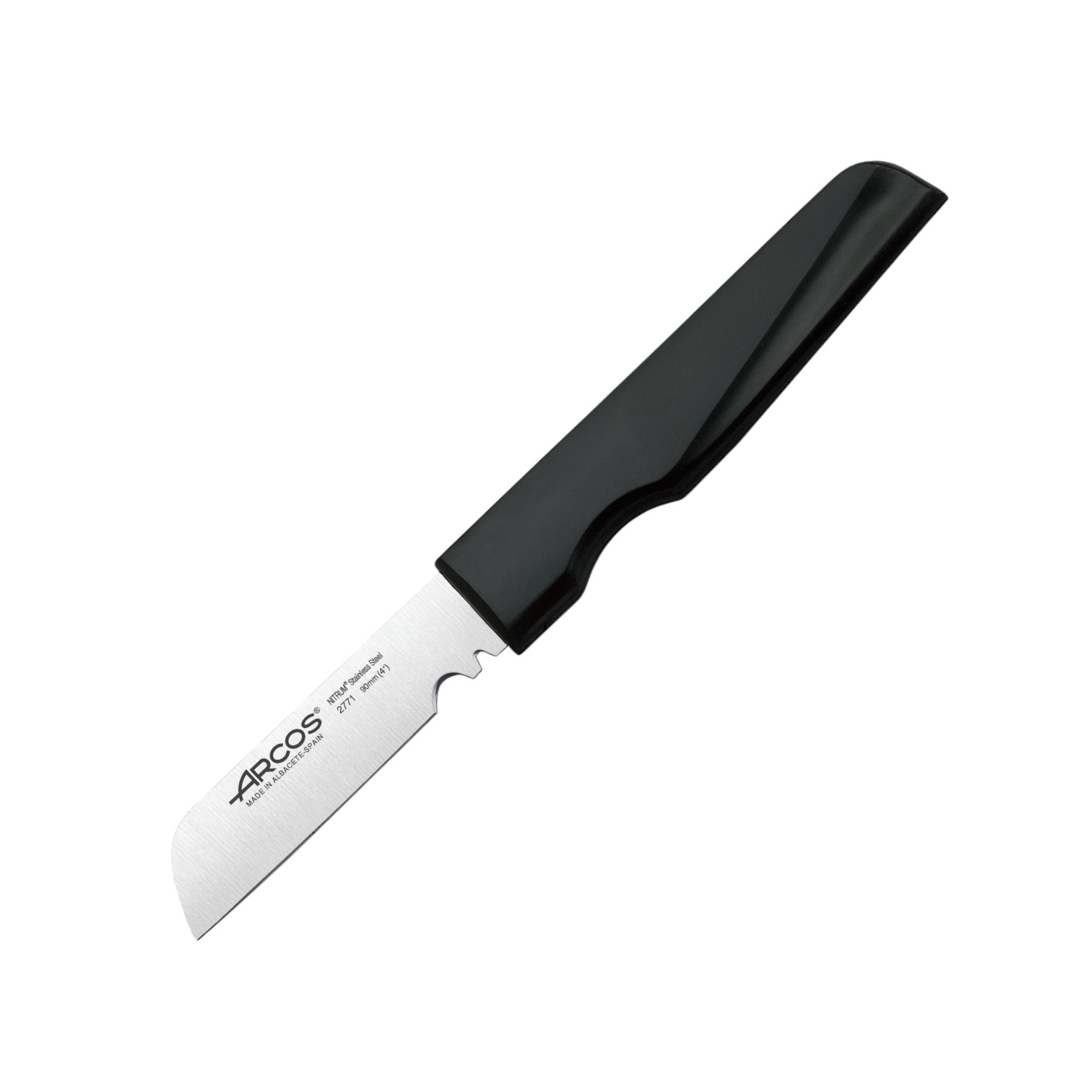 Arcos 90mm electrician's knife with black polypropylene handle