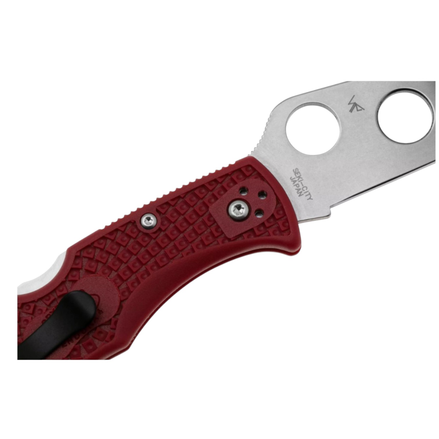 Spyderco Endura 4 Trainer C10TR, dull training knife with red FRN handle