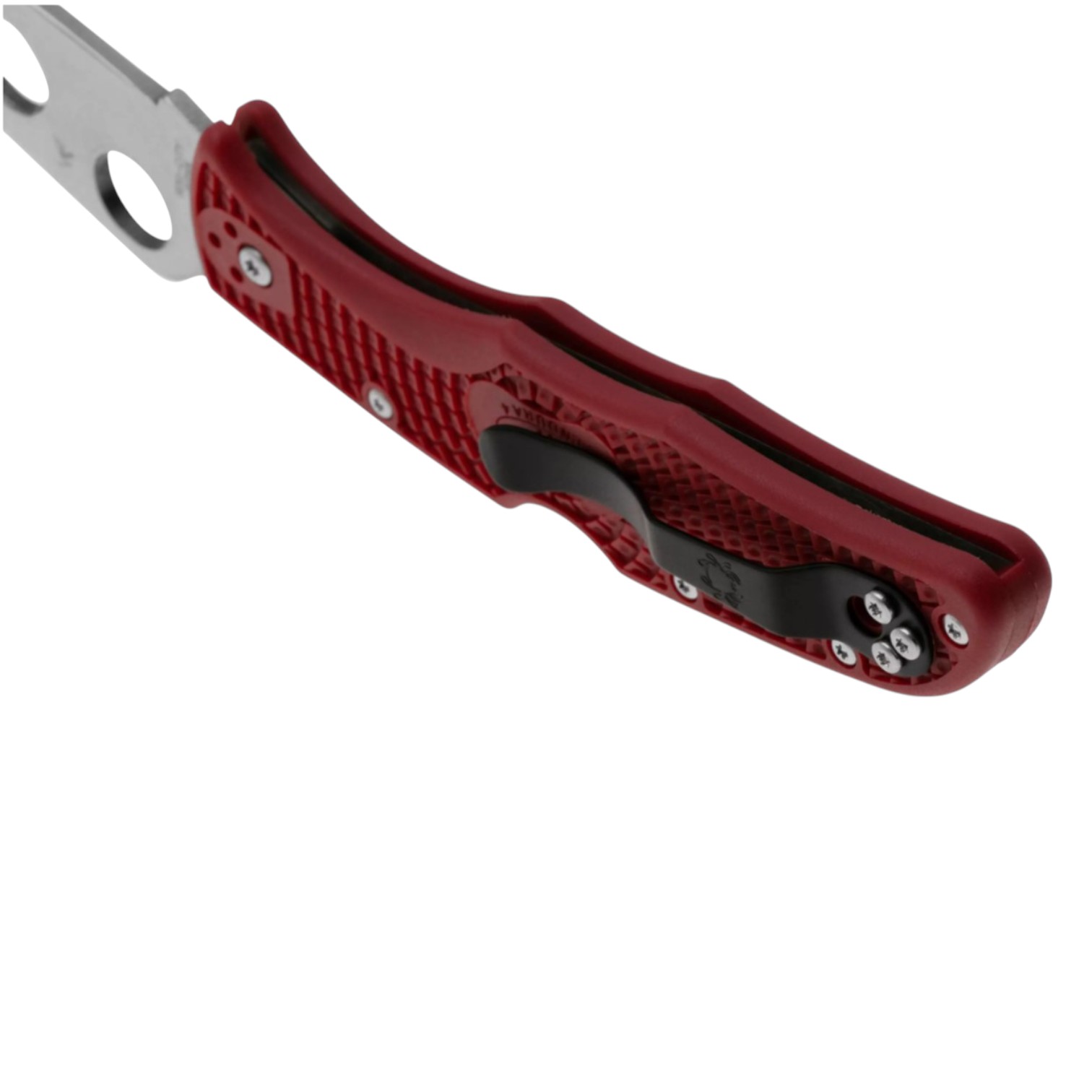Spyderco Endura 4 Trainer C10TR, dull training knife with red FRN handle