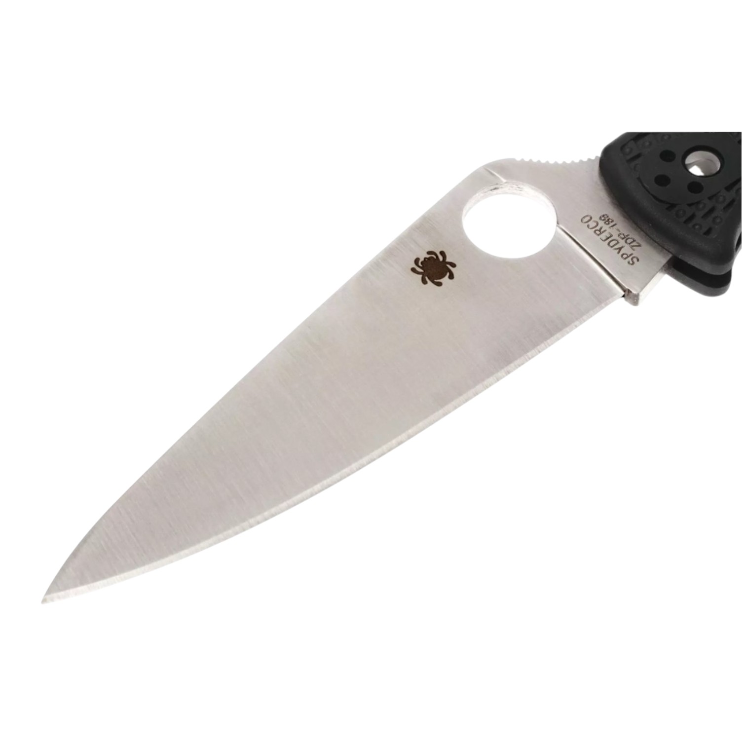 Spyderco Endura 4 C10PGRE, folding knife with ZDP189 plain blade and green FRN handle