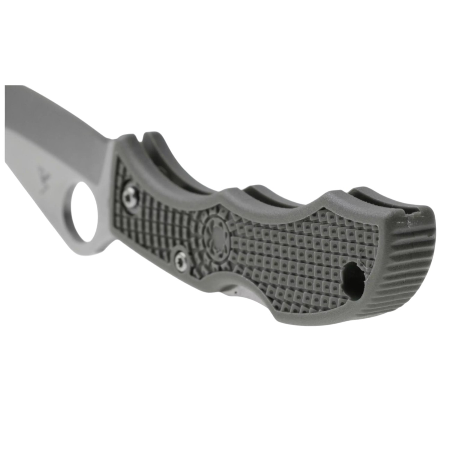 Spyderco Ladybug Foliage Green LFGP3 navaja de bolsillo con hoja de VG10 de 4.9 cm y mango de FRN verde