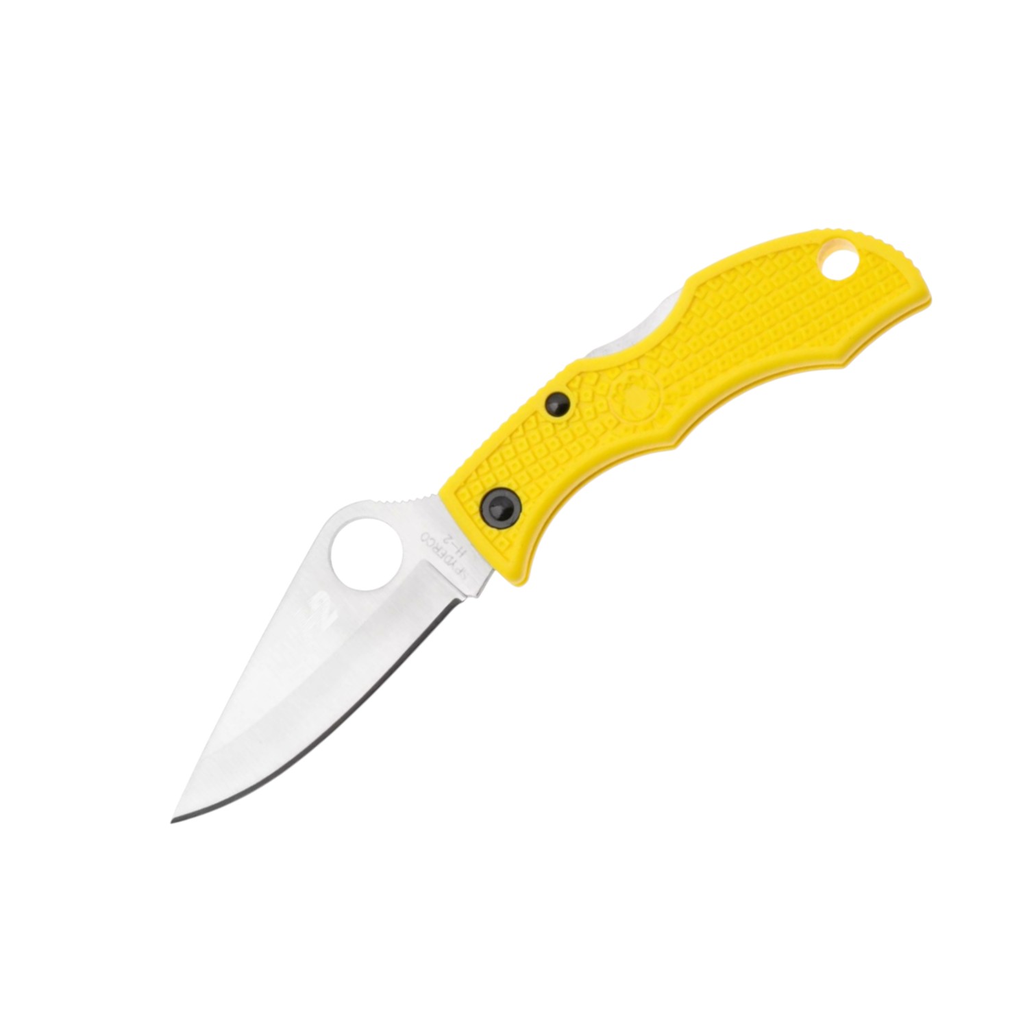 Navaja Spyderco Ladybug 3 Salt lightweight LYLP3 con hoja de acer...